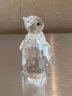 (#107) Swarovski Crystal Small Penguin Figurine 3'H
