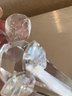 (#108) Swarovski Crystal PETS CORNER, Mini Dachshund Puppy Dog Figurine Metal Tail 2'