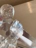 (#108) Swarovski Crystal PETS CORNER, Mini Dachshund Puppy Dog Figurine Metal Tail 2'