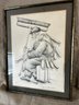 2) Signed Seymour Rosenthal Sketched BRUSHMAN Numbered 200/200