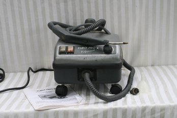 (323) Euro Professional Steam Cleaner Model# EP961 With Manuel.  (NOT TESTED)