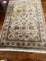 Ethan Allen Area Rug 100 Percent Wool Face Style Mahal