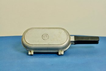 (#321)   Vintage 1940' Guardian Service Ware Aluminum  Double Sided Folding Omelet Fry Pan Skillet