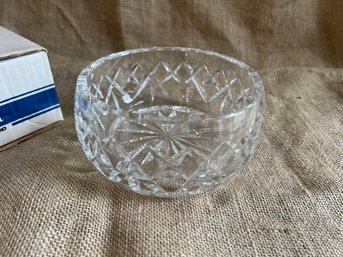 (#1EL) Waterford Glass Bowl 5.5x3 With Box