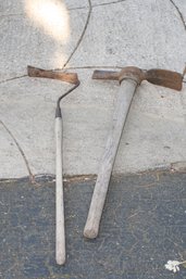 (250) Vintage Pick Ax And Weed Trimmer