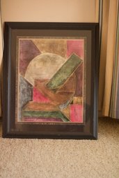 (#205) Abstract Framed Print Picture Glass Front