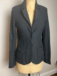 (#132BS) Cabi Sweater Jacket Blazer Front Snap Closure Size Small