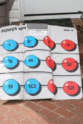 (#7)  1988 Nintendo Power Pad  2 Different Pattern Not Tested