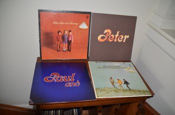 41) Peter, Paul And Mary Record Albums Lot Of 4 ( See Details)