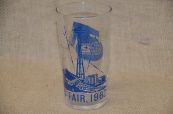 (#80) World's Fair 1962 Century 21 Seattle Drinking Glass