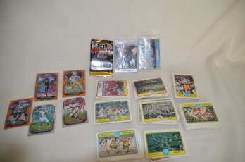129) Football Trading Cards Collection