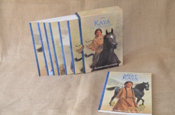 (#73) American Girl Meet Kaya Book Box Set Of 5 Books Plus Extra Book