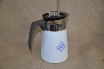 163) Vintage Corningware 6 Cup P-146 Complete With Parts And Strainer