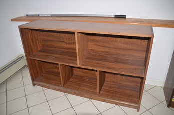 (#102) Low Bookcase Veneer Wood?