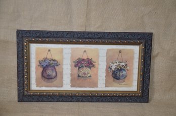 (#62) Framed Decorative Picture
