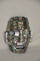137) Abalone Mosaic Shell Mask 6x7