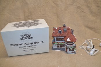 (#58) Department 56 David Copperfield MR. WICKFIELD SOLICITOR 1989 House Heritage Dickens Village Series W/box