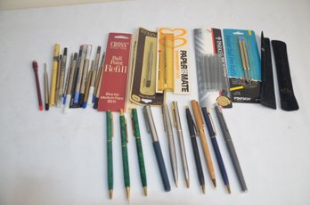 (#77) Assorted Lot Of Pens And Refills - Not Tested