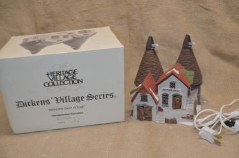 (#60) Department 56 BISHOPS OAST HOUSE 1990 House Heritage Dickens Village Series In Orig. Box