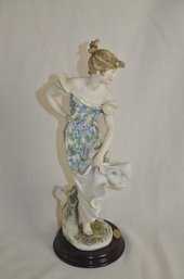 96) Giuseppe Armani Art Society 1996 Allegra #0345C Figurine Italy Florence Redemption Piece 14'H