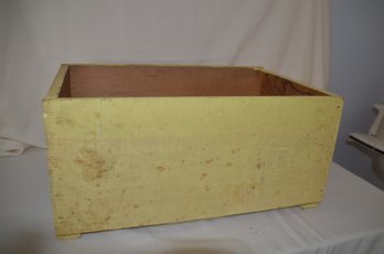 130) Wood Crate ' Mountain Lake County Bartletts' Painted Box