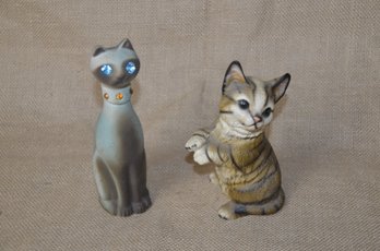 (#28) Cat Figurine H511B82 And Cat 6'H