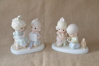 (#83) Precious Moments Engagement Figurines Set Of 2 Wishing You A Prefect Choice
