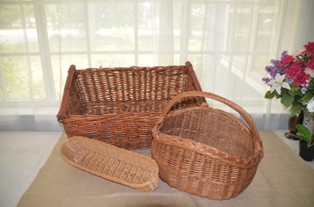 (#127) Wicker Baskets