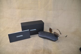 (#129DK) Chanel Prescription Sunglasses With Case And Box