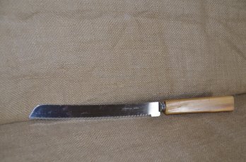 (#46) Carving Knife Wood Handle