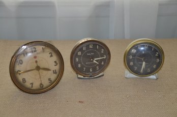 (#129) Vintage Westclox  Alarm Clocks ~ General Electric ~ Westclox 'Baby Ben' (not Tested)