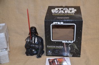 (#27) 2005 Star Wars Darth Vader Mini Bust #12214/20000 Gentle Giant Sculpted By Bowen