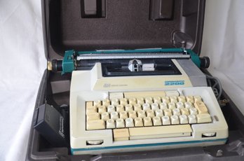 13) Vintage Smith Corona Electric Typewriter In Portable Case