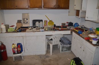 Large Assortment Of Garage Tools, Fishing, Garden (not Refrigerator Accessories)