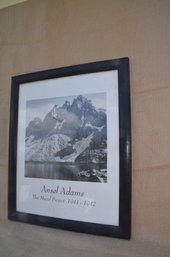 (#160) Ansel Adams Framed Poster The Mural Project 1941-1942