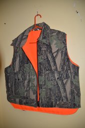 Mens Conceal Camouflage Hunting Fishing Vest Size Large