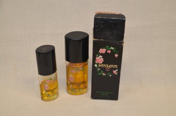 397) Pavlova Perfume Bottles Set Of 2