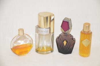 399) Assorted Perfume Bottles Lot Of 4
