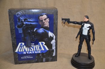 (#38) 2000 Marvel THE PUNISHER STATUE By Randy Bowen Design  #2755/5000  Limited Edition