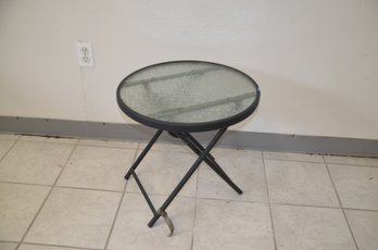 (#8) Round Outdoor Folding Table 20' Round