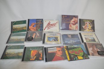 (#41) Lot Of 19 Assorted CD's Classical Music Mozart