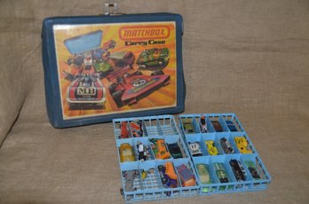 (#37) Matchbox Case With Assorted Brand Cars