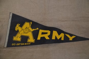 (#46) Army Go Get'em Mule Banner