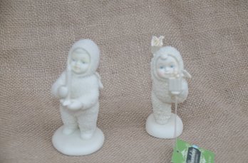 (#81) Department 56 Ceramic Snowbabies FROM ME TO YOU