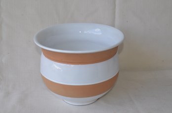 41) Ceramic Pottery Garden Planter 9' Round