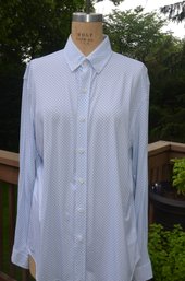 18LS) Butter Cloth Long Sleeve Button Down Shirt Regular Fit Icy Cotton