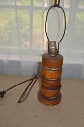 (#170) MCM Wood Lamp - Not Tested 22'Height