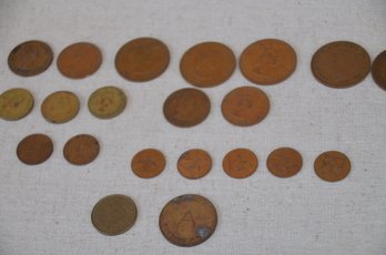 (#184LS) Assorted Foreign Coins