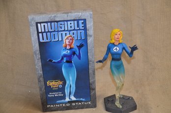 (#47) 2000 Marvel Bowen Design 12'H INVISABLE WOMEN Fantastic Four Painted Statue #833/4000
