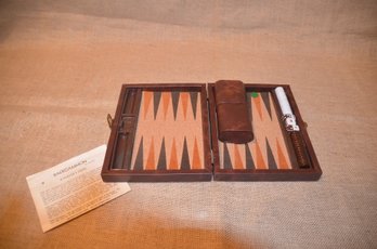 (#119) Backgammon Game In Case 9x7